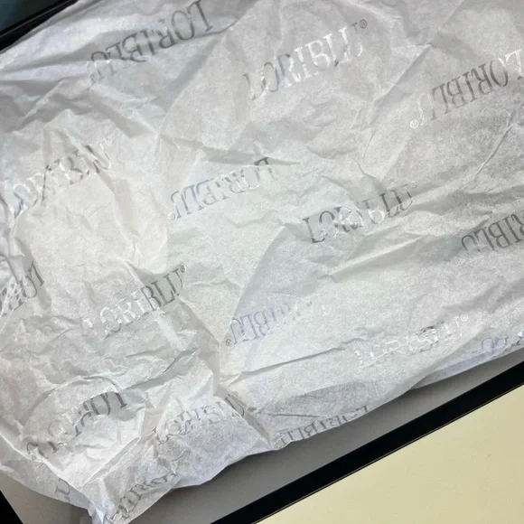 LORIBLU Black and White Men's Sneakers - Picture 10 of 11